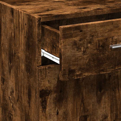 Credenza Rovere Fumo 45x42,5x93 cm in Legno Multistrato - homemem39