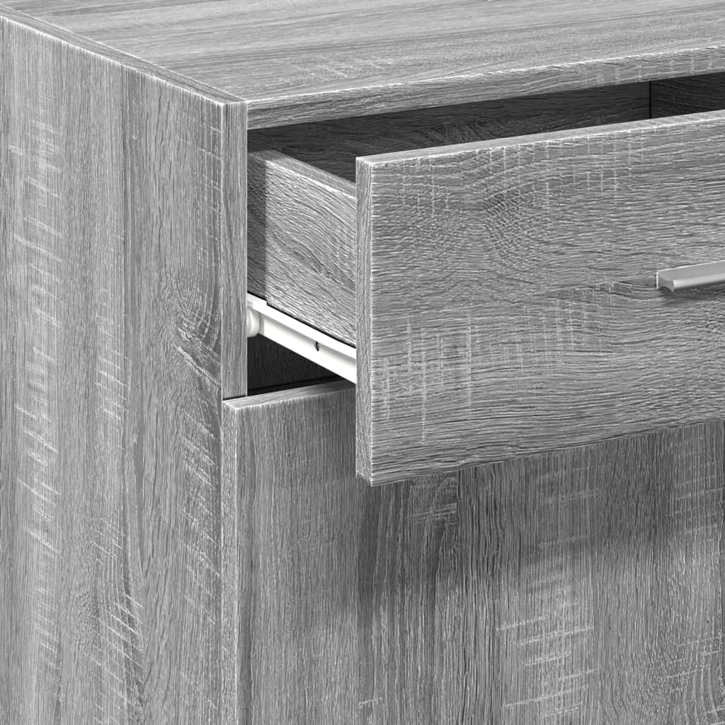 Credenza Grigio Sonoma 45x42,5x93 cm in Legno Multistrato