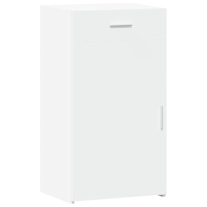 Credenza Bianca 50x42,5x93 cm in Legno Multistrato - homemem39