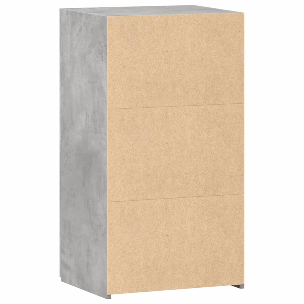 Credenza Grigio Cemento 50x42,5x93 cm in Legno Multistrato - homemem39
