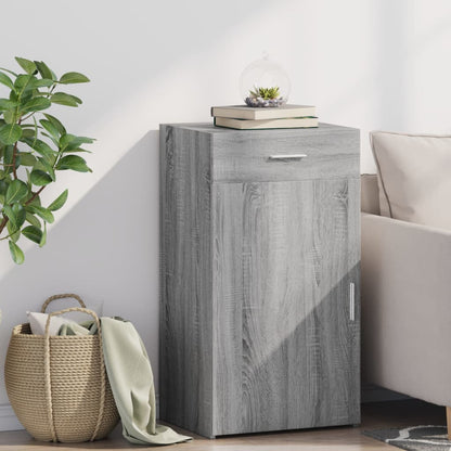 Credenza Grigio Sonoma 50x42,5x93 cm in Legno Multistrato - homemem39