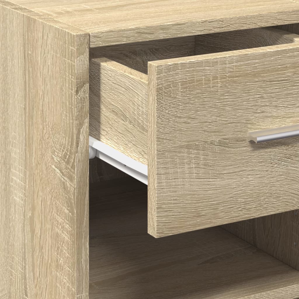 Credenza Rovere Sonoma 30x42,5x93 cm in Legno Multistrato