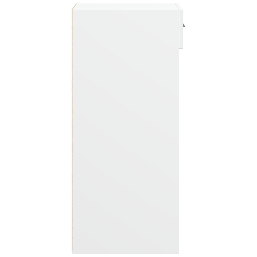 Credenza Bianca 40x42,5x93 cm in Legno Multistrato - homemem39