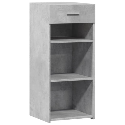 Credenza Grigio Cemento 40x42,5x93 cm in Legno Multistrato