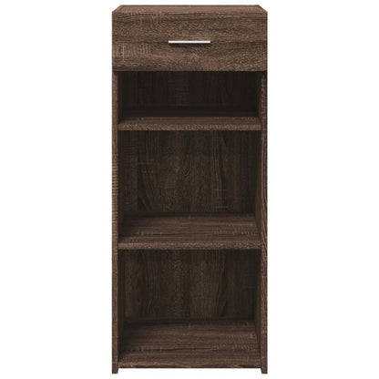 Credenza Rovere Marrone 40x42,5x93 cm in Legno Multistrato