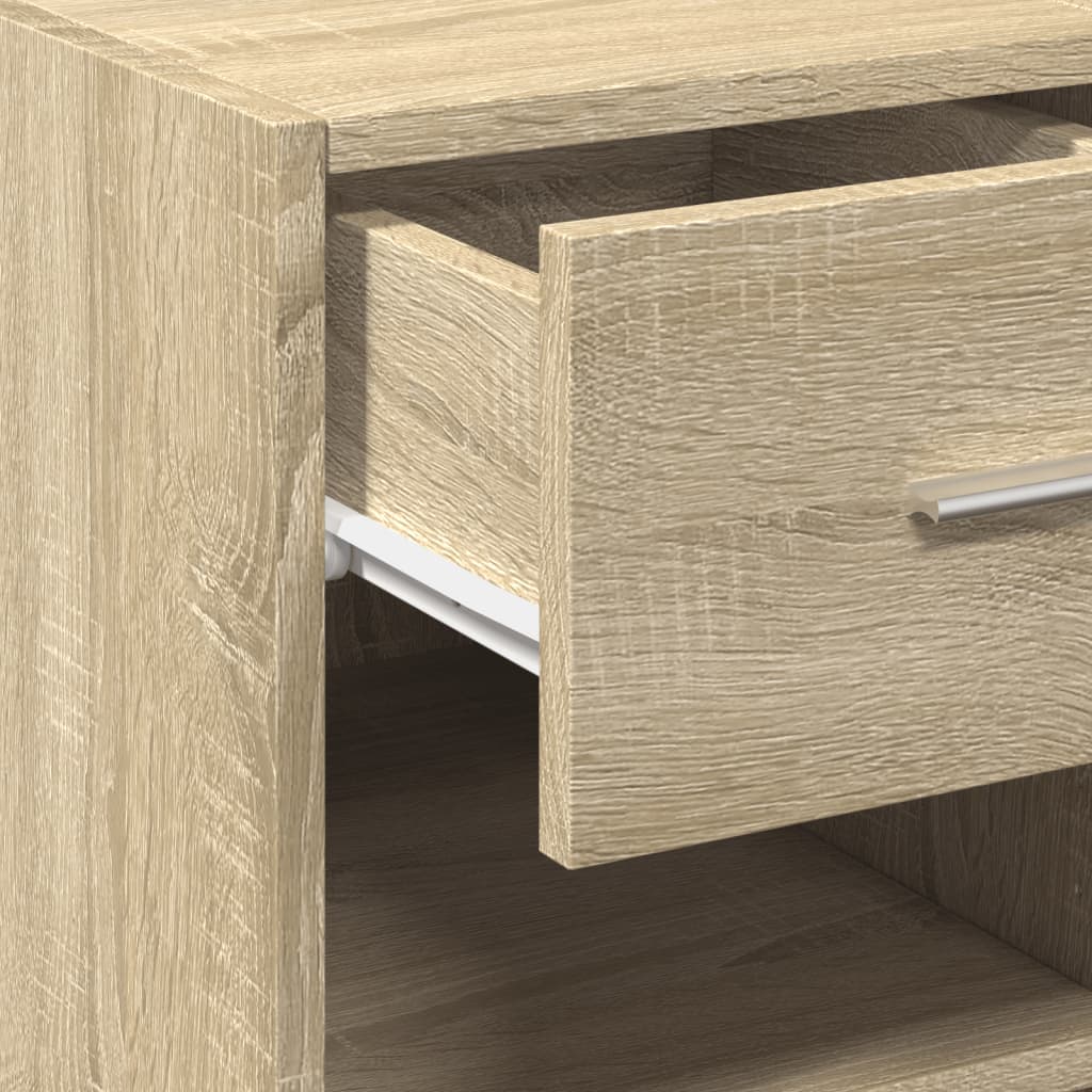 Credenza Rovere Sonoma 45x42,5x93 cm in Legno Multistrato - homemem39