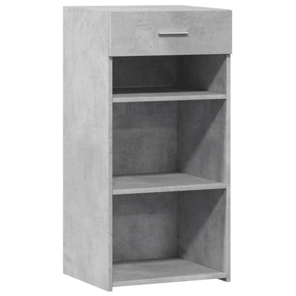 Credenza Grigio Cemento 45x42,5x93 cm in Legno Multistrato