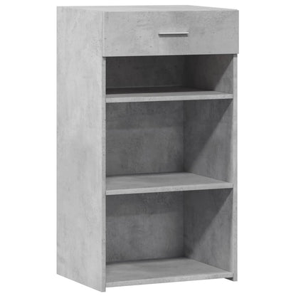 Credenza Grigio Cemento 50x42,5x93 cm in Legno Multistrato