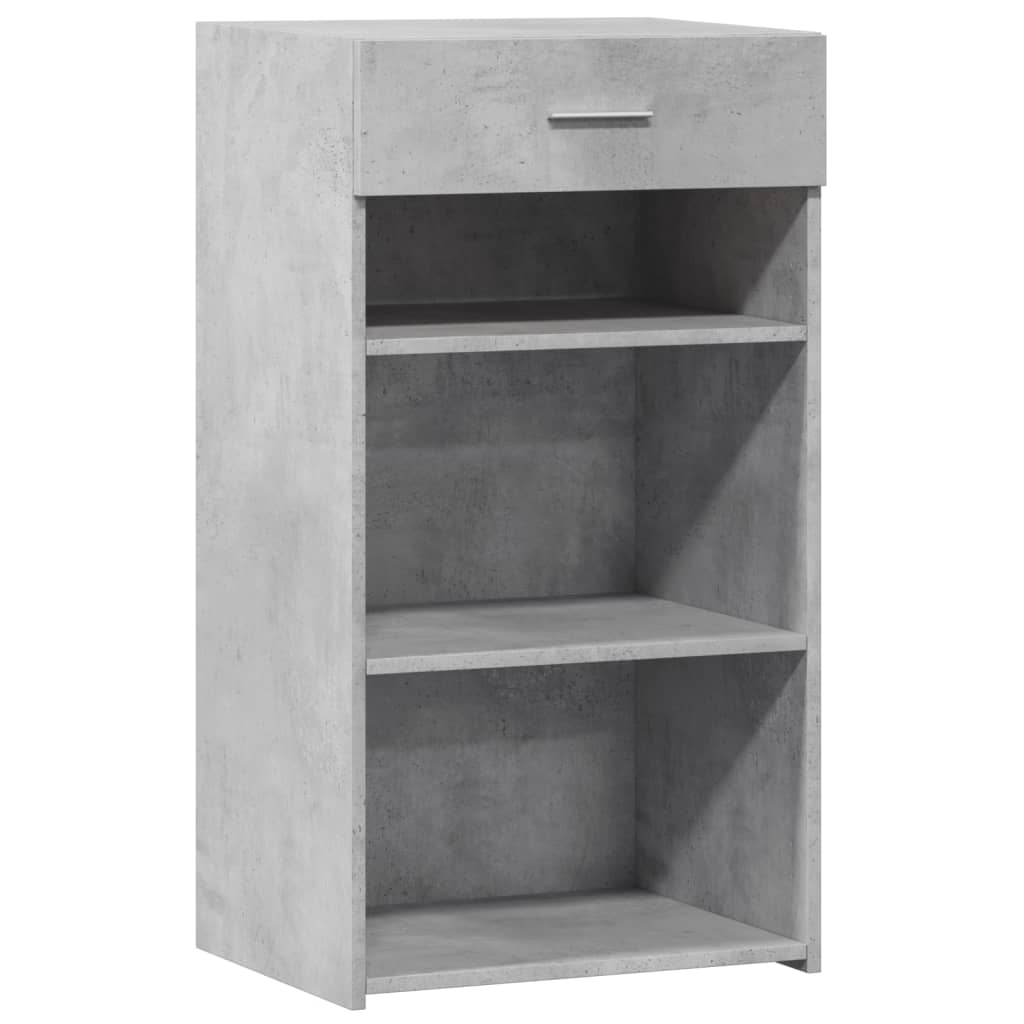 Credenza Grigio Cemento 50x42,5x93 cm in Legno Multistrato - homemem39