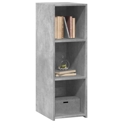 Credenza Grigio Cemento 30x41x93 cm in Legno Multistrato