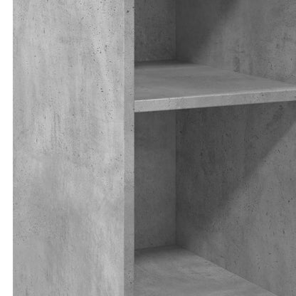 Credenza Grigio Cemento 30x41x93 cm in Legno Multistrato - homemem39