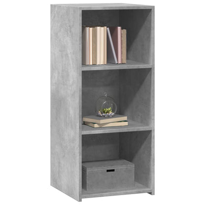 Credenza Grigio Cemento 40x41x93 cm in Legno Multistrato