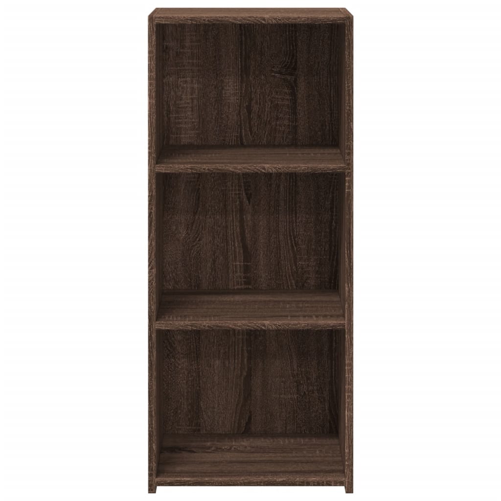 Credenza Rovere Marrone 40x41x93 cm in Legno Multistrato