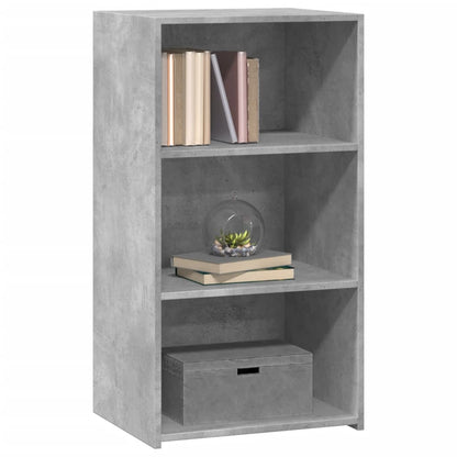 Credenza Grigio Cemento 50x41x93 cm in Legno Multistrato