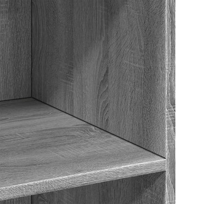 Credenza Grigio Sonoma 70x41x93 cm in Legno Multistrato