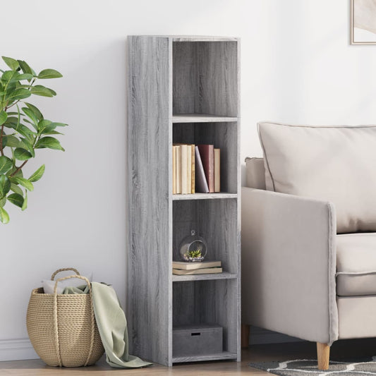 Credenza Grigio Sonoma 30x41x124cm in Legno Multistrato - homemem39