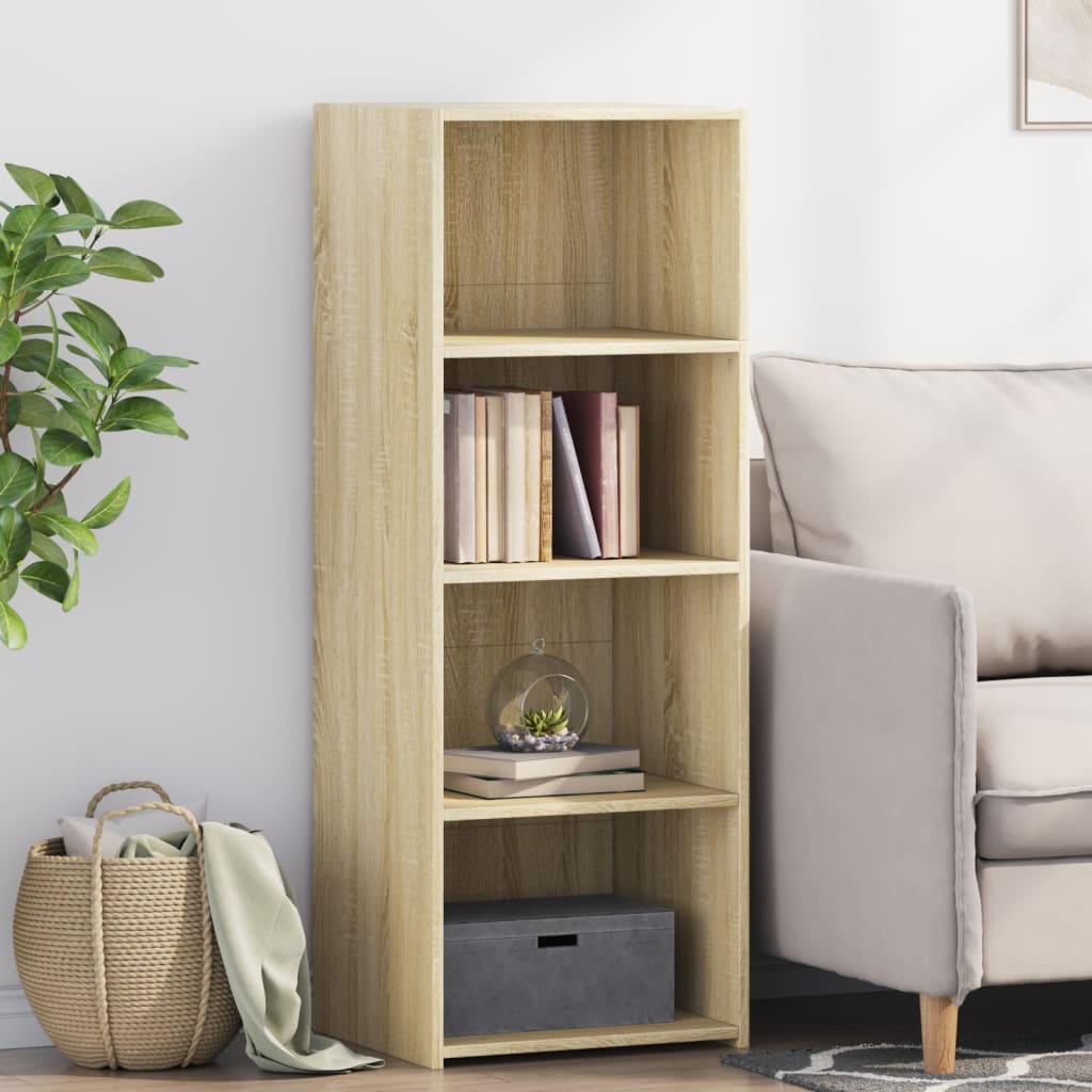 Credenza Rovere Sonoma 45x41x124 cm in Legno Multistrato