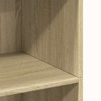 Credenza Rovere Sonoma 70x41x124 cm in Legno Multistrato