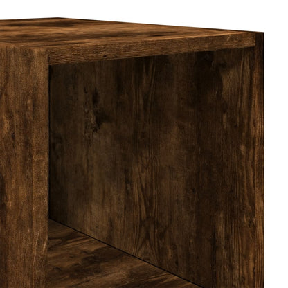 Credenza Rovere Fumo 30x41x185 cm in Legno Multistrato