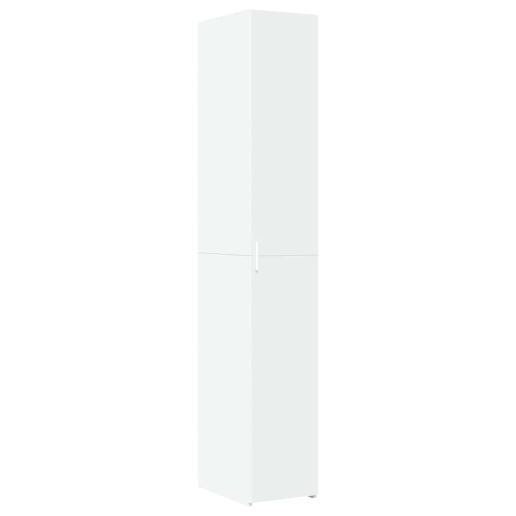 Mobile Sottile Bianco 30x42,5x225 cm in Truciolato | homemem39