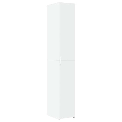 Mobile Sottile Bianco 30x42,5x225 cm in Truciolato | homemem39