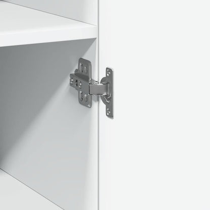 Mobile Sottile Bianco 30x42,5x225 cm in Truciolato