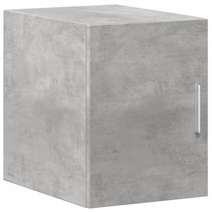 Mobile Sottile Grigio Cemento 30x42,5x225 cm in Truciolato - homemem39