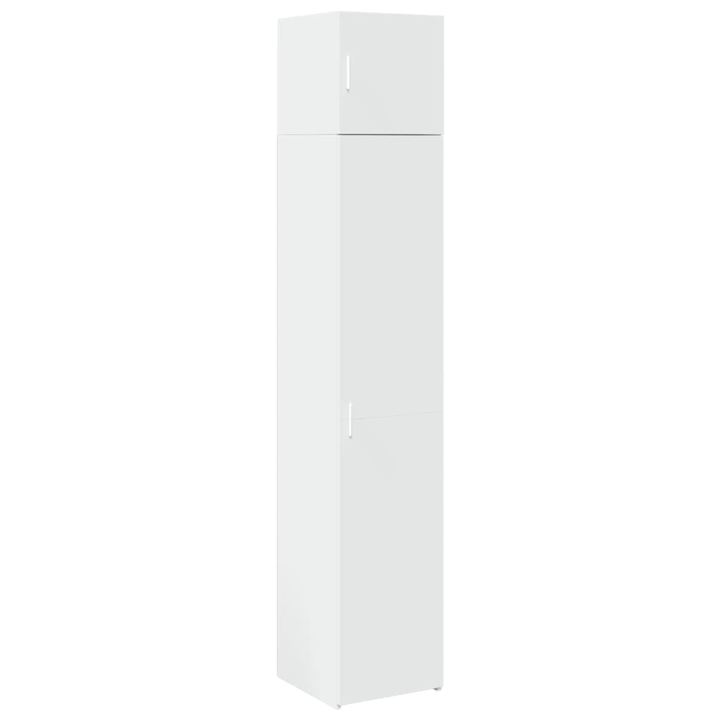 Mobile Sottile Bianco 40x42,5x225 cm in Truciolato