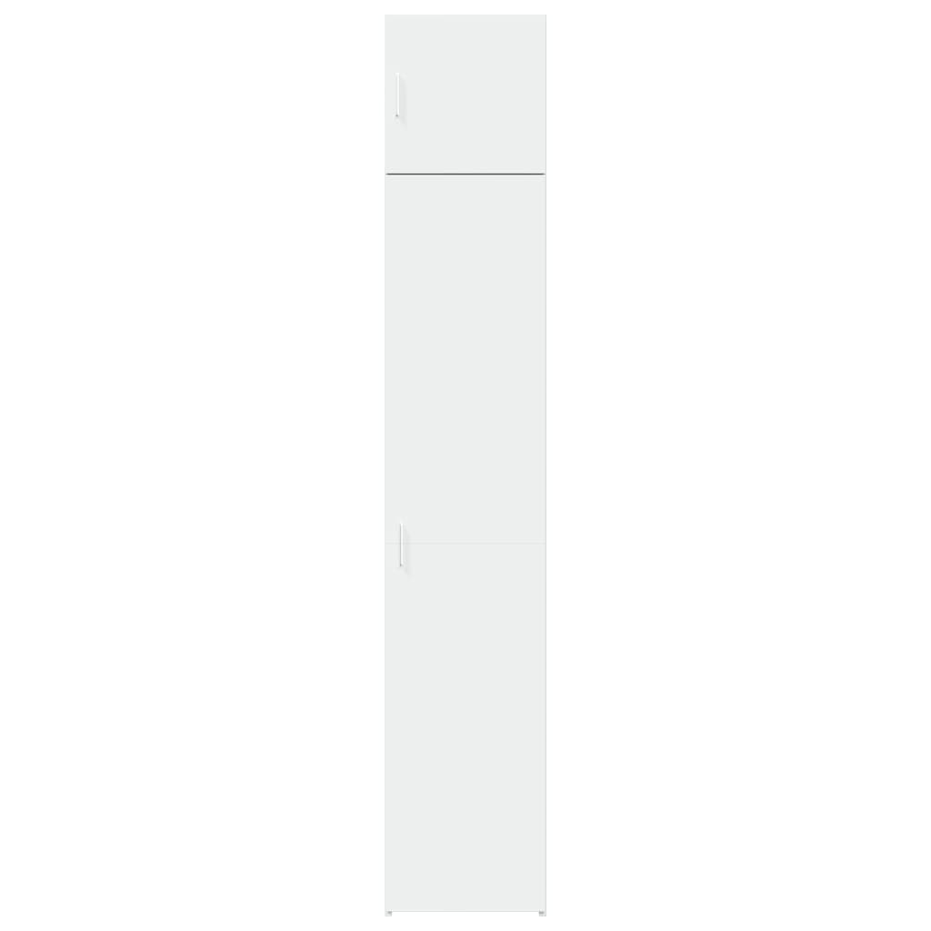 Mobile Sottile Bianco 40x42,5x225 cm in Truciolato