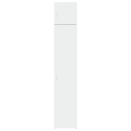 Mobile Sottile Bianco 40x42,5x225 cm in Truciolato