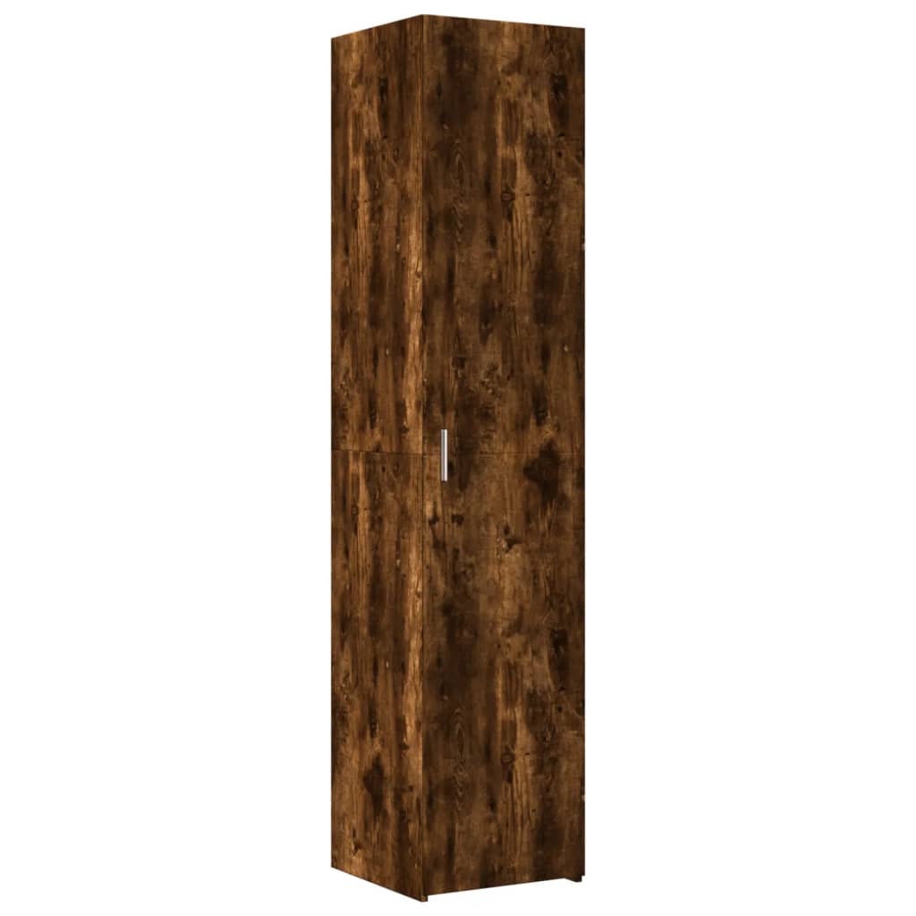 Mobile Sottile Rovere Fumo 40x42,5x225 cm in Truciolato