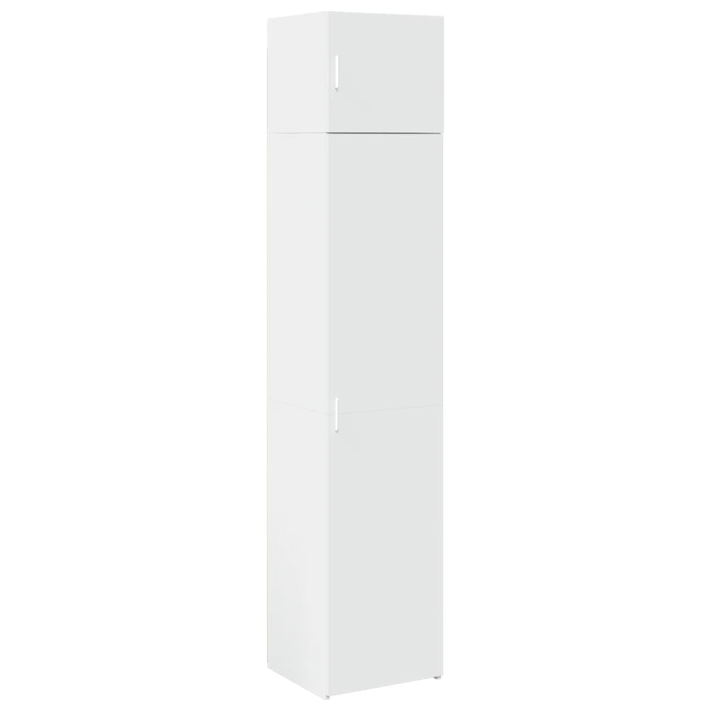 Mobile Sottile Bianco 45x42,5x225 cm in Truciolato | homemem39