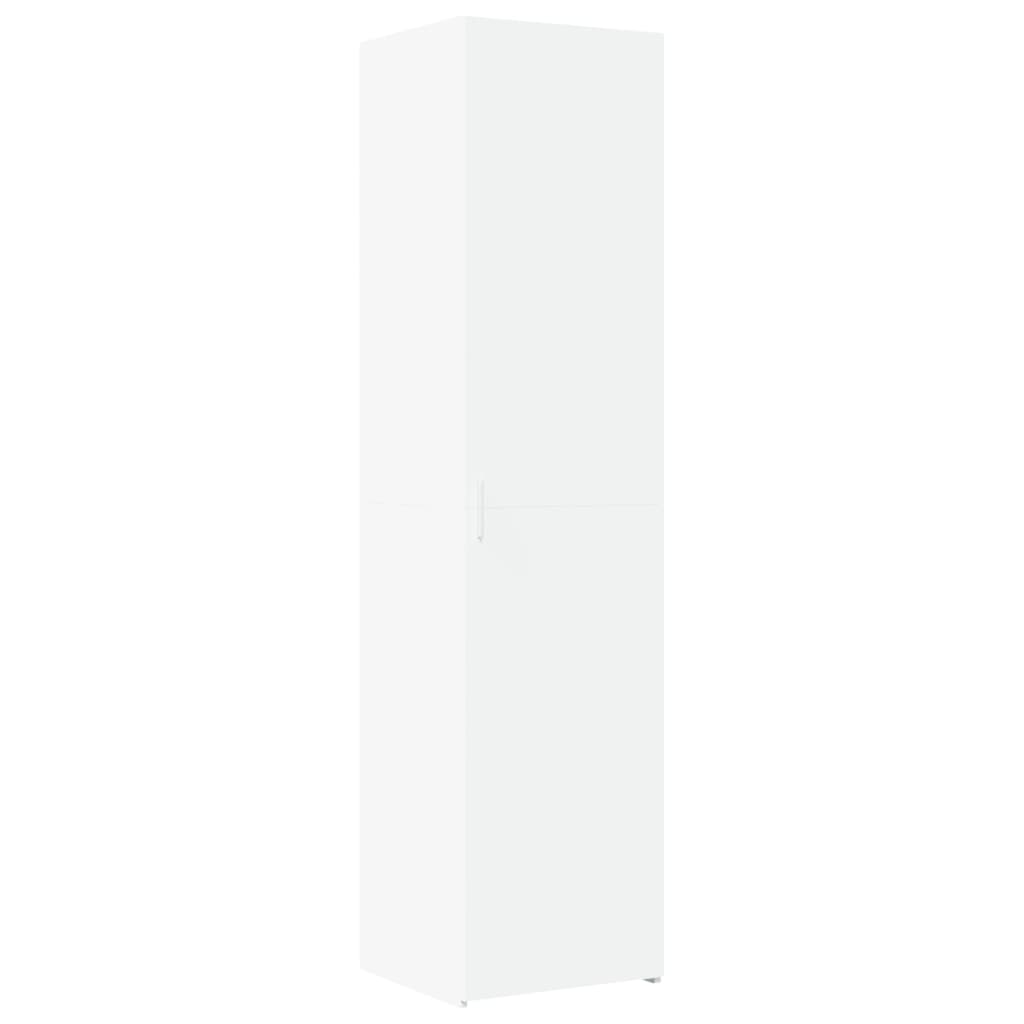 Mobile Sottile Bianco 45x42,5x225 cm in Truciolato | homemem39