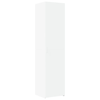 Mobile Sottile Bianco 45x42,5x225 cm in Truciolato | homemem39