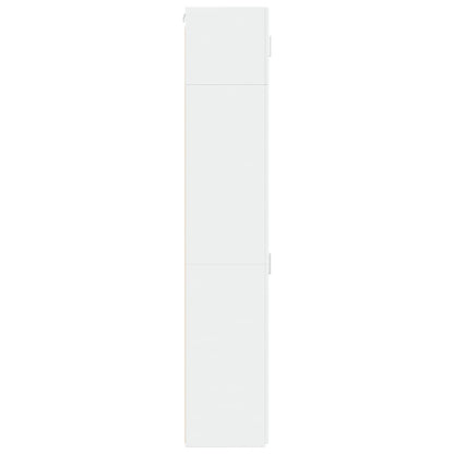 Mobile Sottile Bianco 45x42,5x225 cm in Truciolato | homemem39