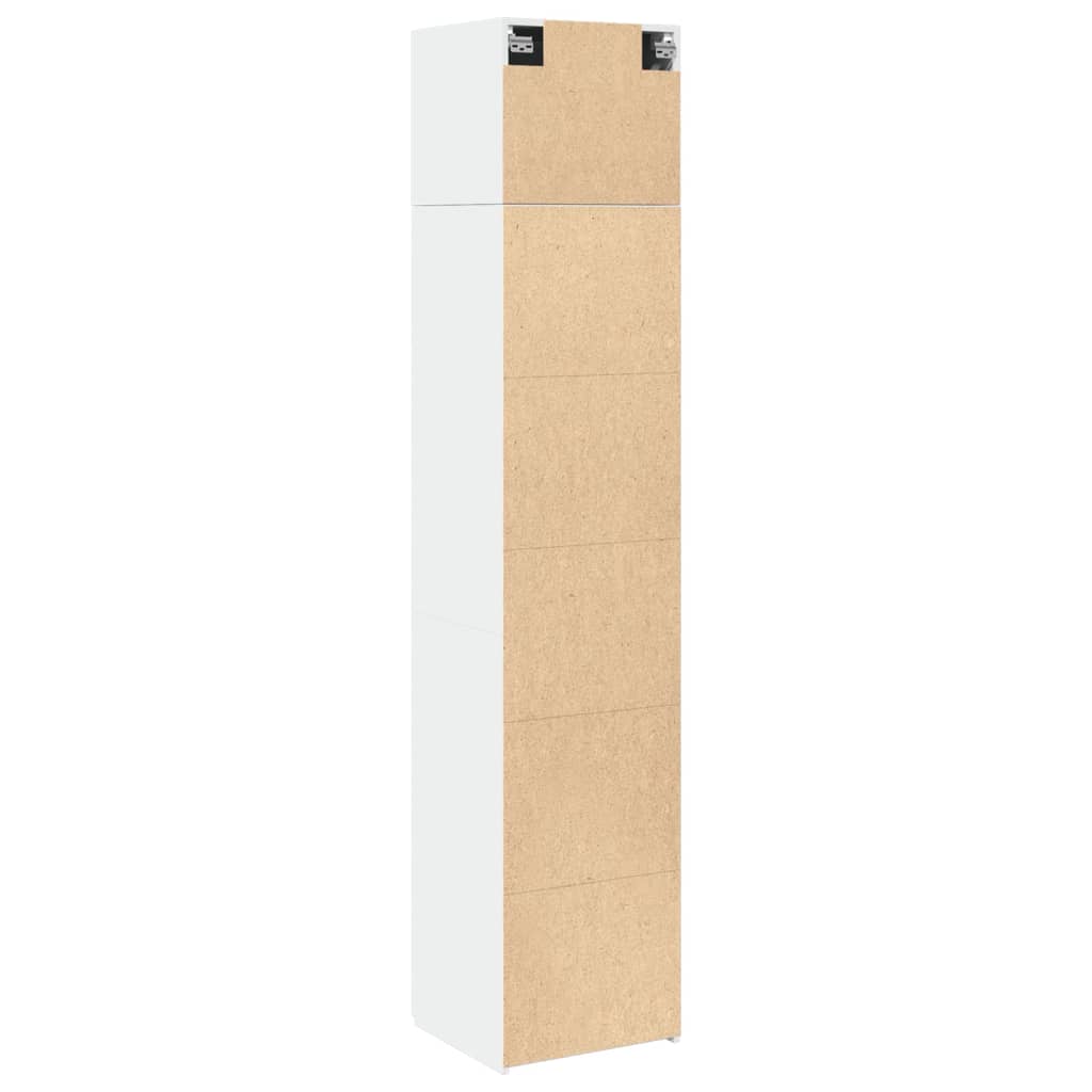 Mobile Sottile Bianco 45x42,5x225 cm in Truciolato | homemem39