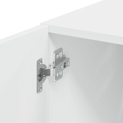 Mobile Sottile Bianco 45x42,5x225 cm in Truciolato | homemem39