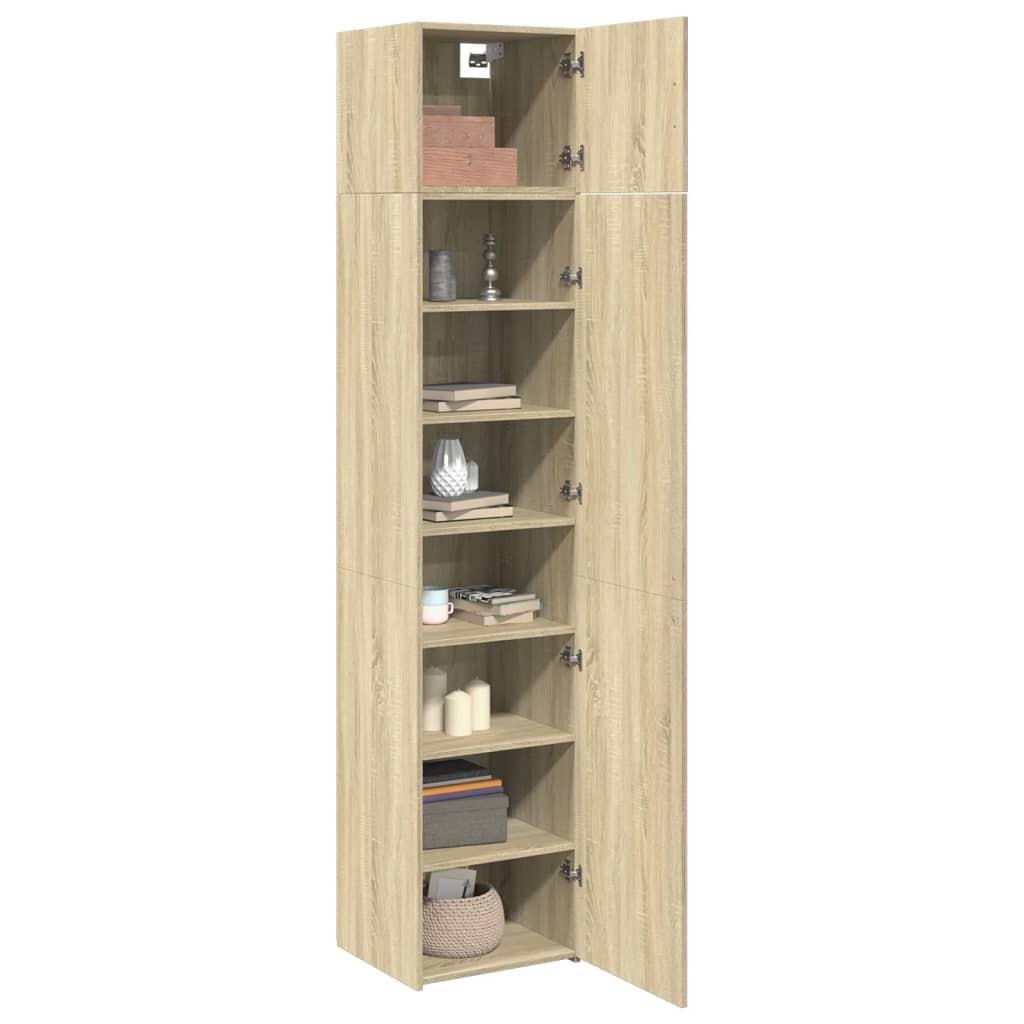 Mobile Sottile Rovere Sonoma 45x42,5x225 cm in Truciolato | homemem39