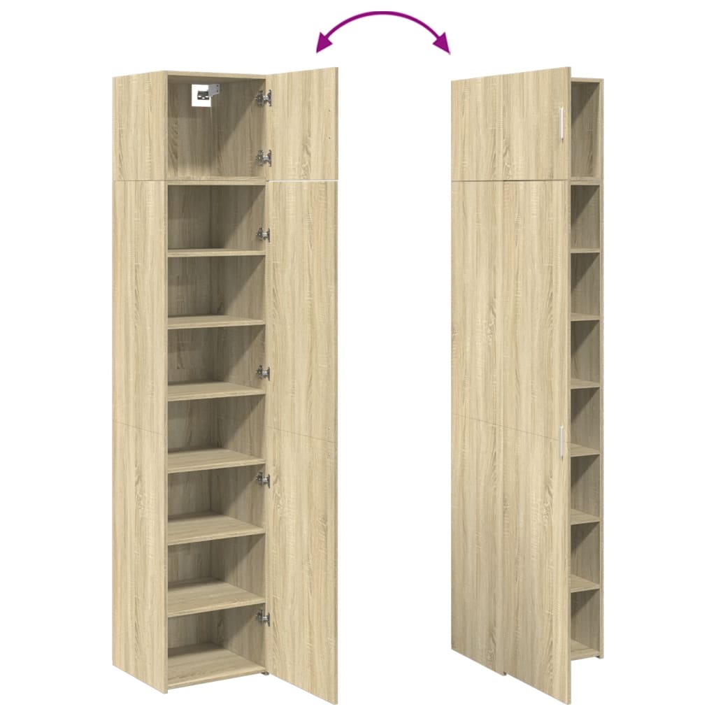 Mobile Sottile Rovere Sonoma 45x42,5x225 cm in Truciolato | homemem39
