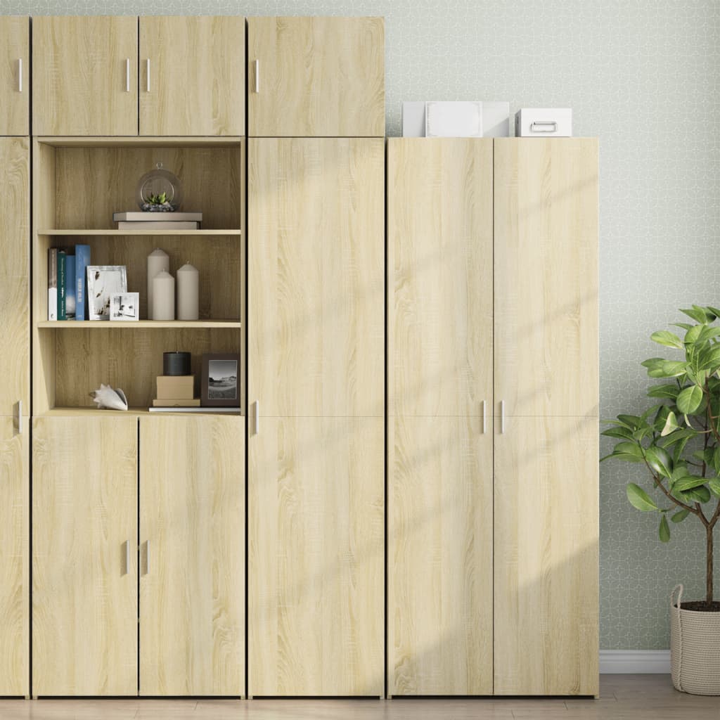 Mobile Sottile Rovere Sonoma 45x42,5x225 cm in Truciolato | homemem39