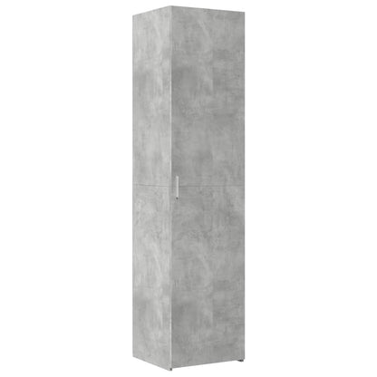 Mobile Sottile Grigio Cemento 45x42,5x225 cm in Truciolato | homemem39