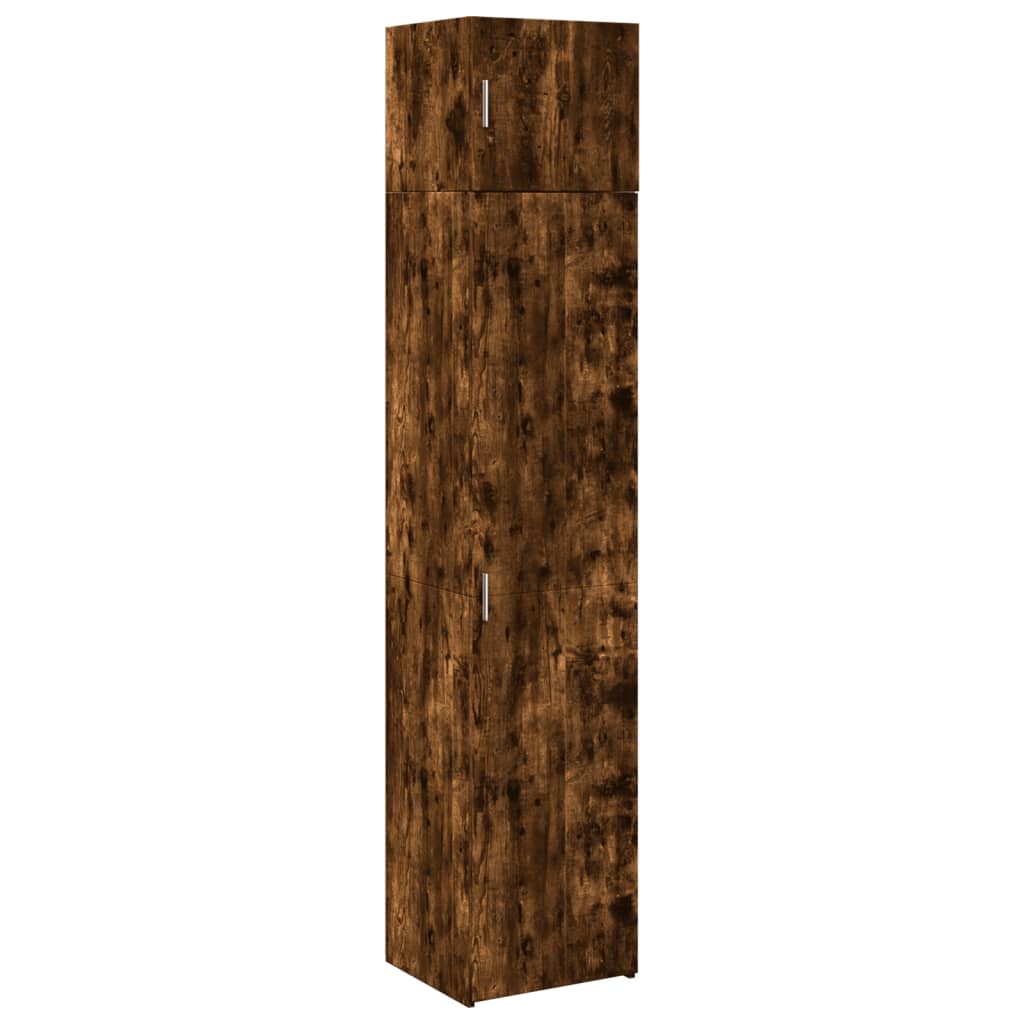 Mobile Sottile Rovere Fumo 45x42,5x225 cm in Truciolato