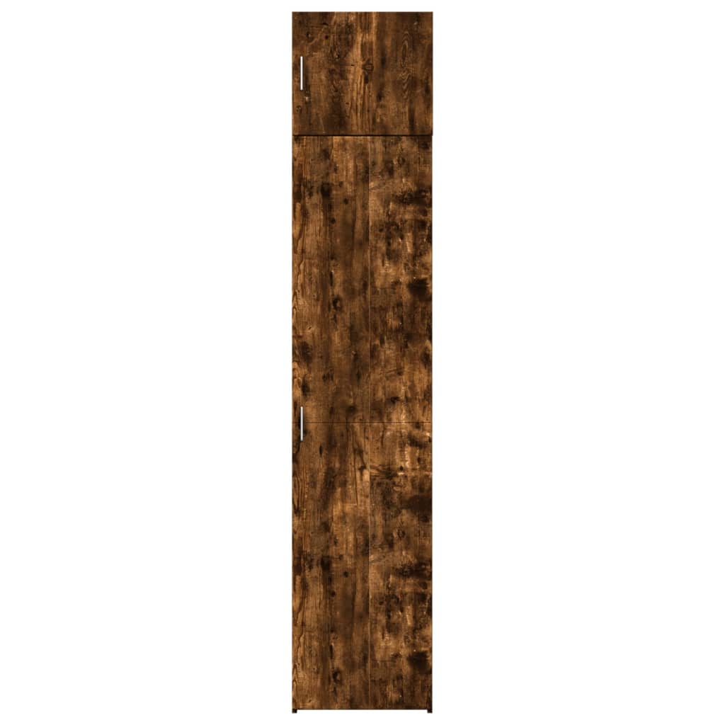 Mobile Sottile Rovere Fumo 45x42,5x225 cm in Truciolato