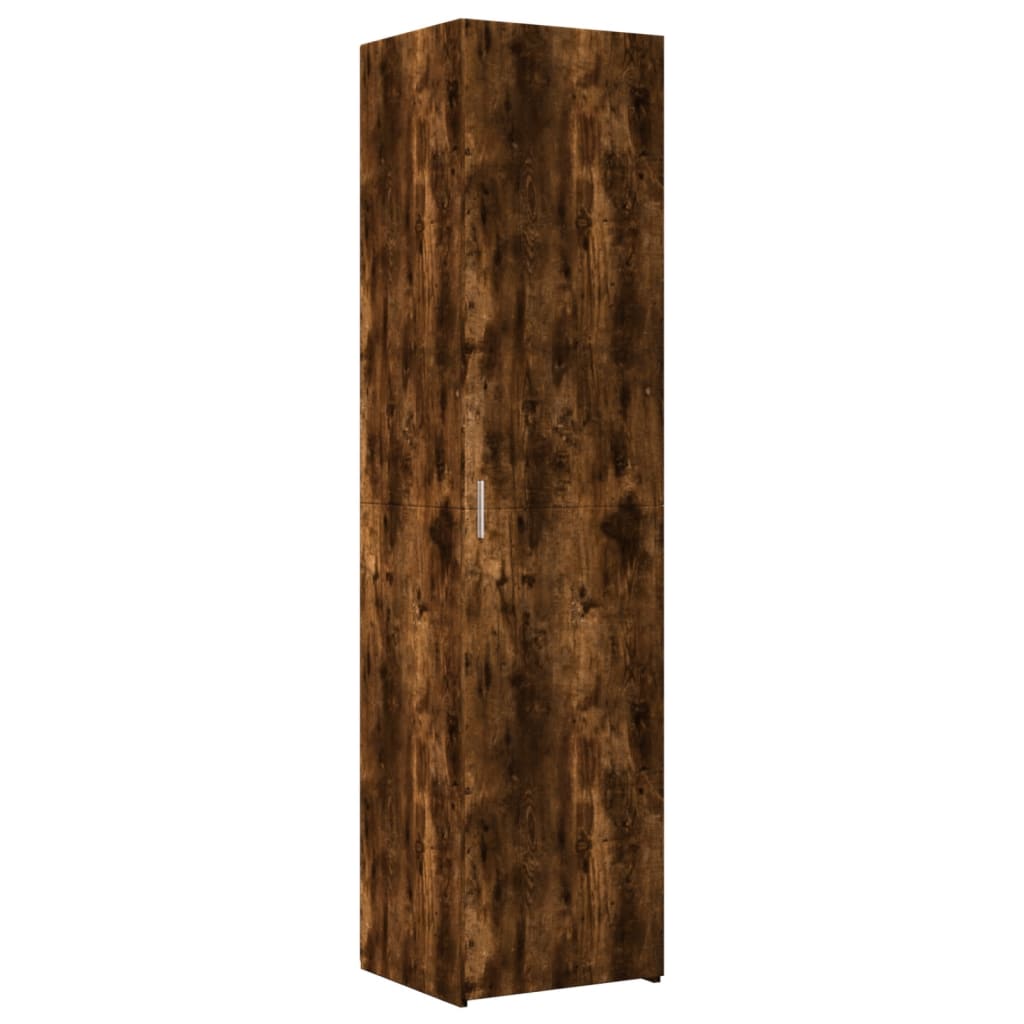 Mobile Sottile Rovere Fumo 45x42,5x225 cm in Truciolato - homemem39