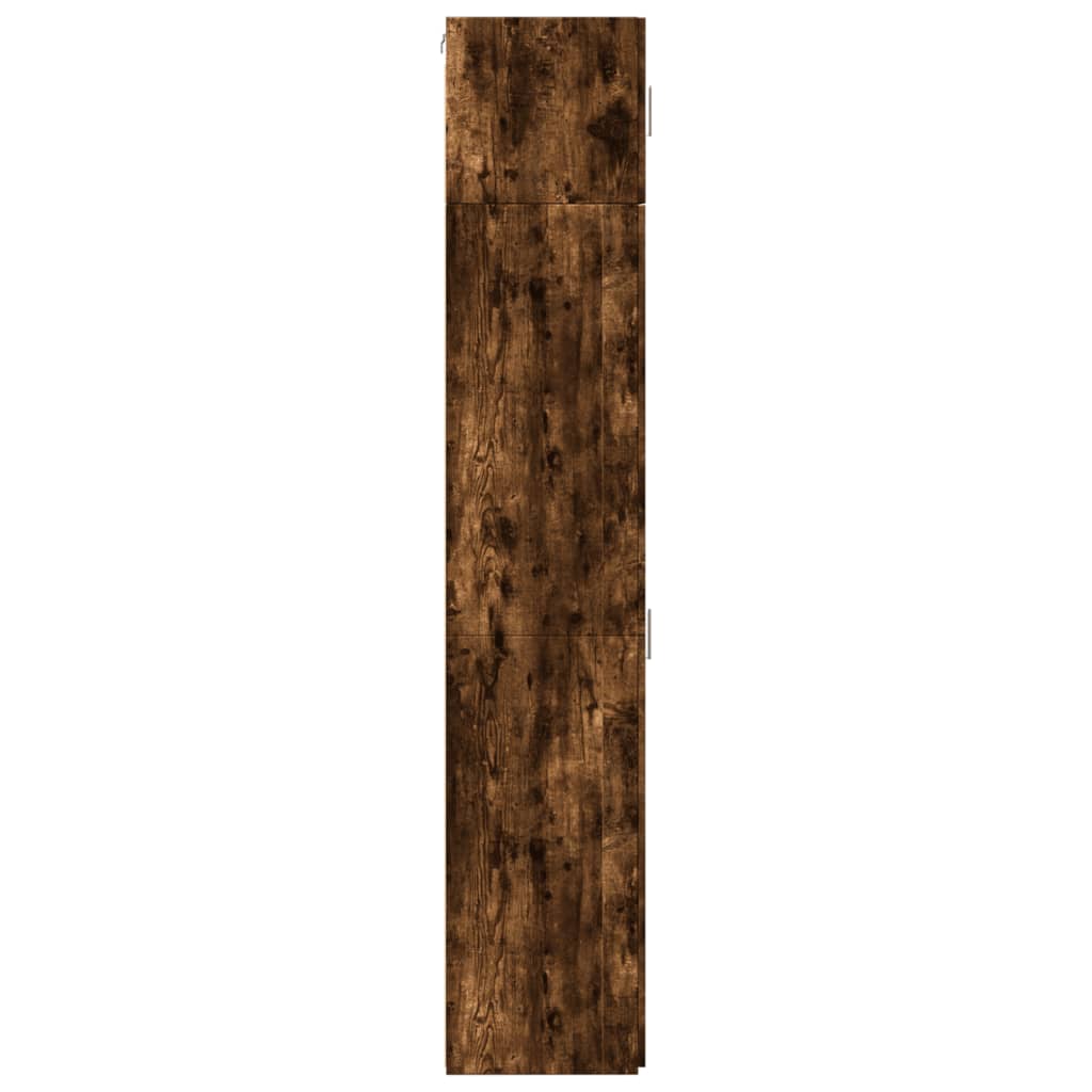 Mobile Sottile Rovere Fumo 45x42,5x225 cm in Truciolato