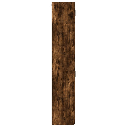 Mobile Sottile Rovere Fumo 45x42,5x225 cm in Truciolato