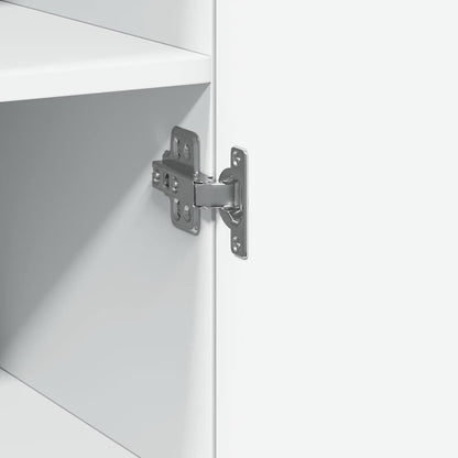 Mobile Sottile Bianco 50x42,5x225 cm in Truciolato | homemem39