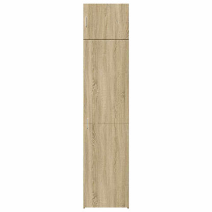 Mobile Sottile Rovere Sonoma 50x42,5x225 cm in Truciolato