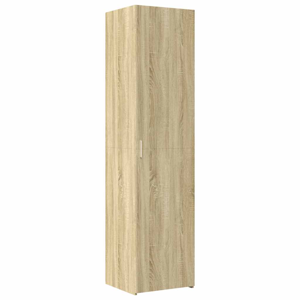 Mobile Sottile Rovere Sonoma 50x42,5x225 cm in Truciolato