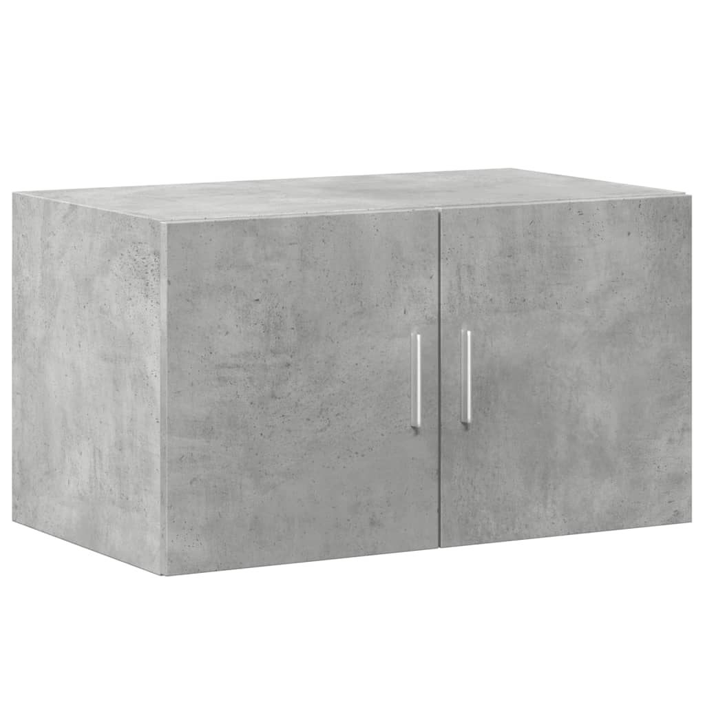 Armadietto Grigio Cemento 70x42,5x225 cm in Truciolato